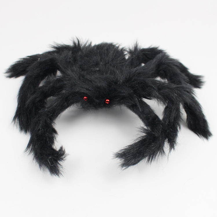 Title 3, Decoración de Halloween Araña de Peluche con Te...