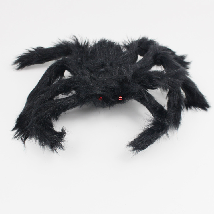 Title 6, Decoración de Halloween Araña de Peluche con Te...