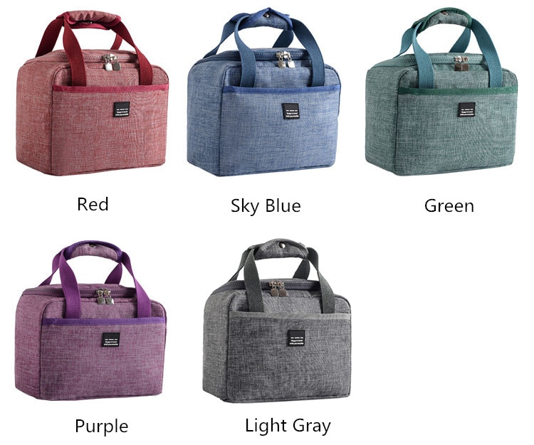 Title 1, Thickened Cationic Portable Lunch Box Bag