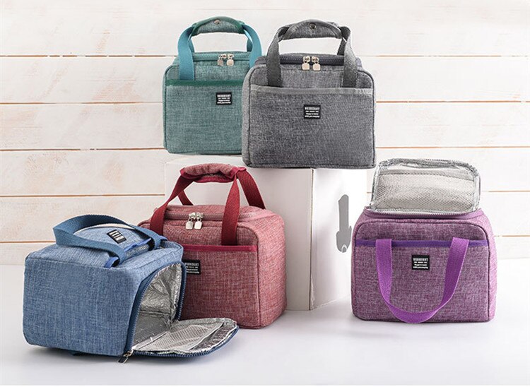 Title 3, Thickened Cationic Portable Lunch Box Bag