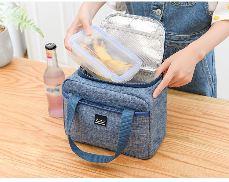 Title 4, Thickened Cationic Portable Lunch Box Bag