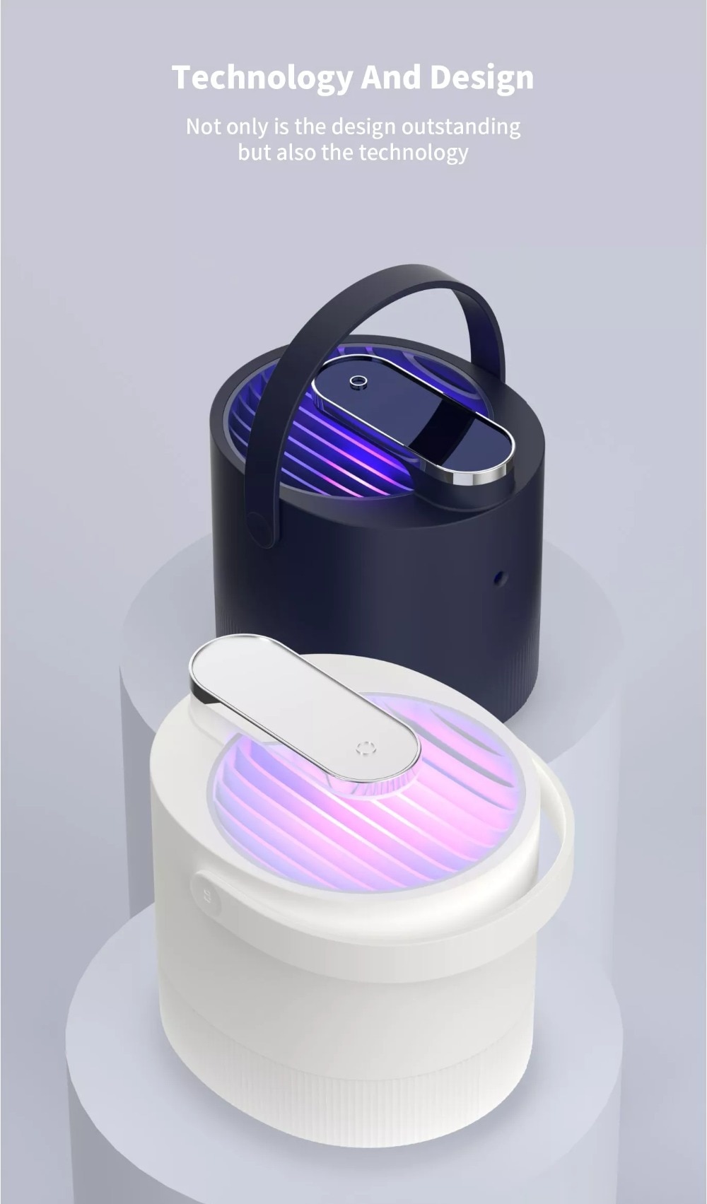  Photocatalyst Mosquito repelente insectos asesino de insectos Trap UV Smart Light (6) 