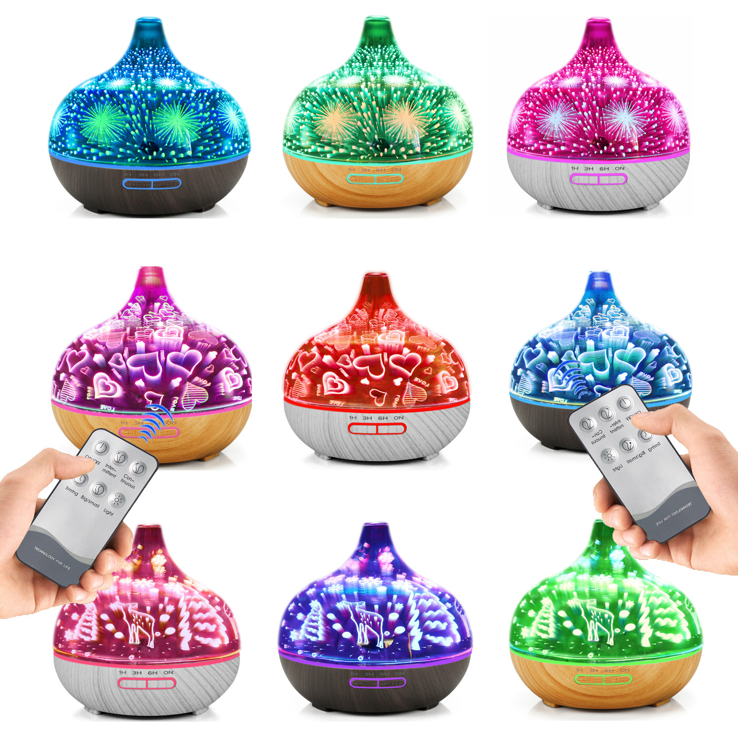 Title 2, Creative aromatherapy machine glass humidifier