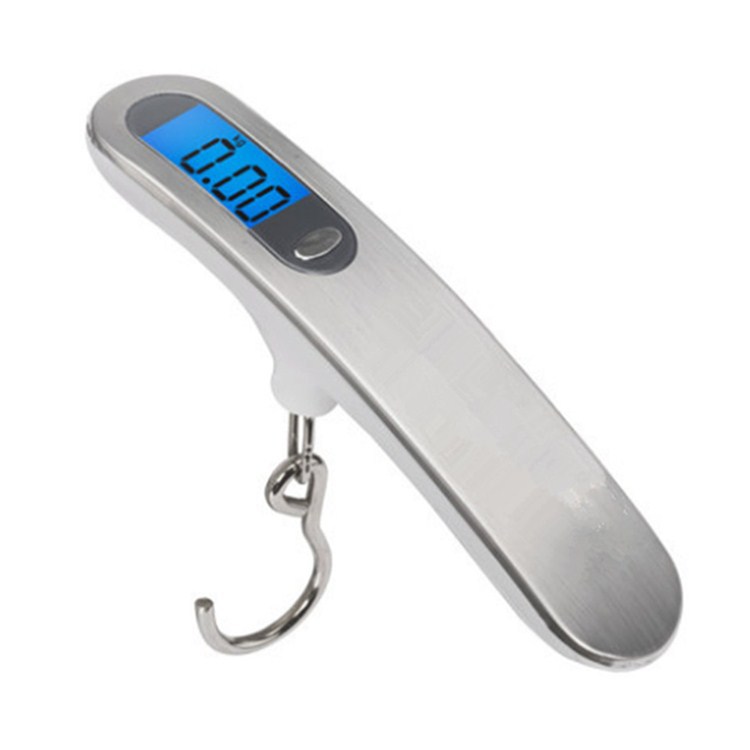 Title 4, Stainless Steel Brushed Electronic Portable Scale