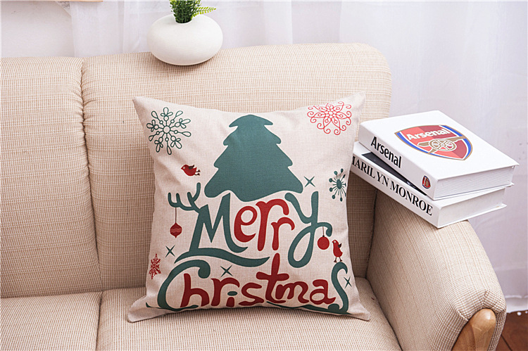 Title 3, Christmas linen pillowcase