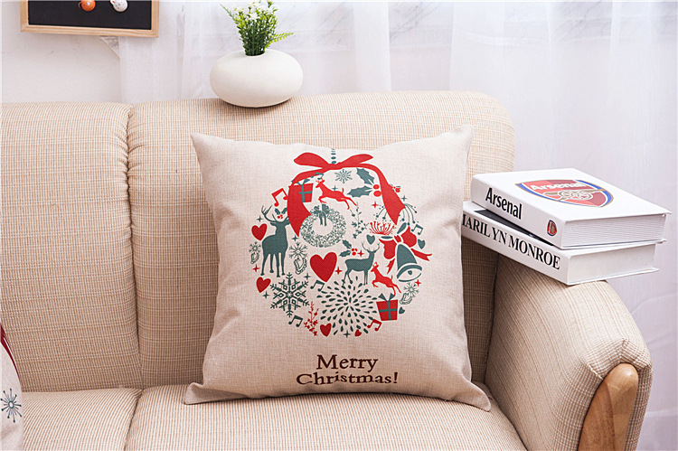 Title 6, Christmas linen pillowcase