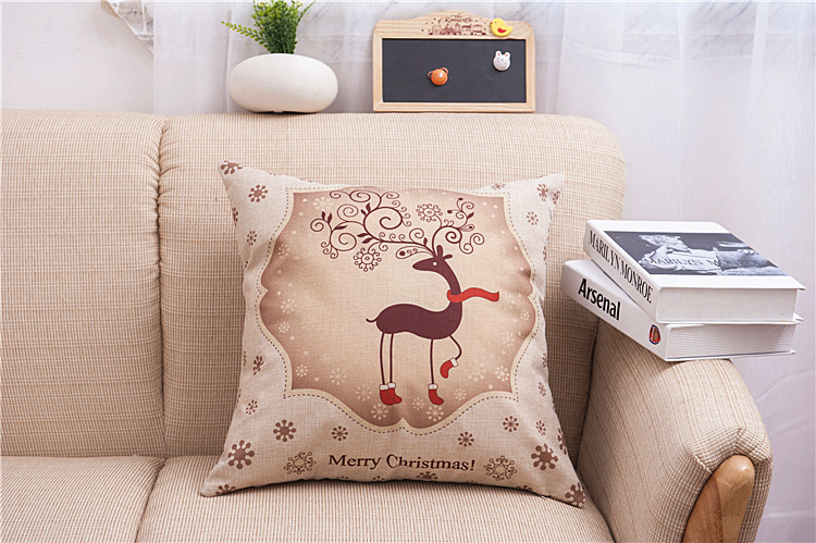 Title 7, Christmas linen pillowcase