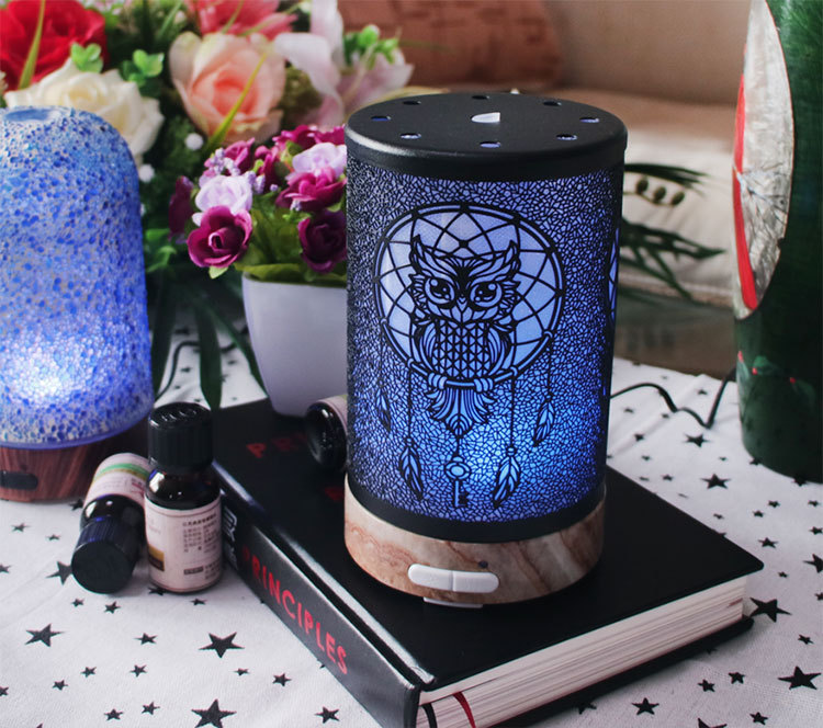 Title 2, Owl aromatherapy machine silent humidifier