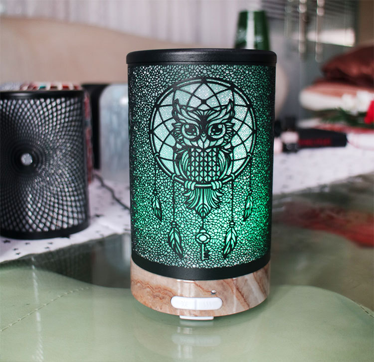 Title 4, Owl aromatherapy machine silent humidifier