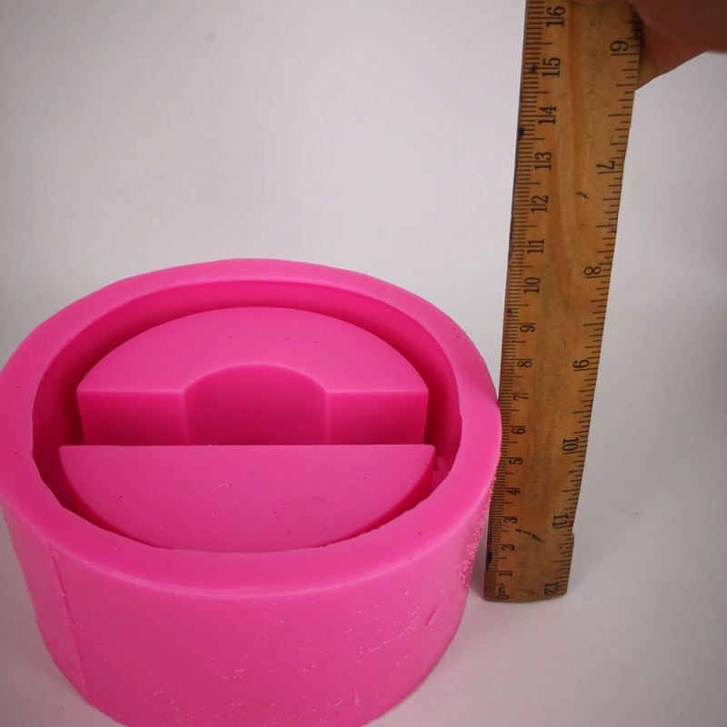 Title 5, Concrete flower pot silicone mold