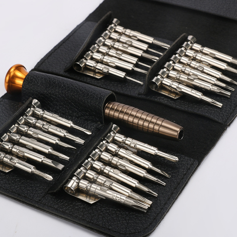 Title 3, 25-in-1 multi-function magnetic screwdriver set...