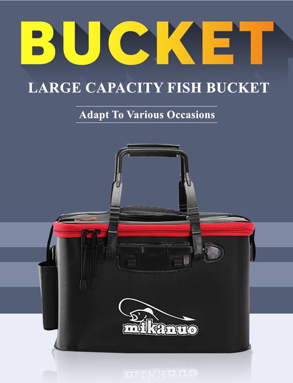 Title 1, Bucket Thickened Multi-purpose Box Folding Bucket