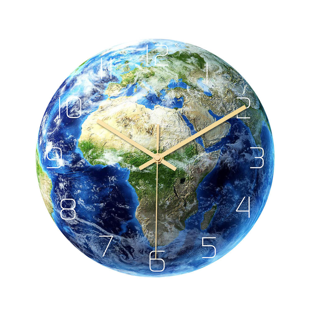 Title 6, Luminous earth wall clock