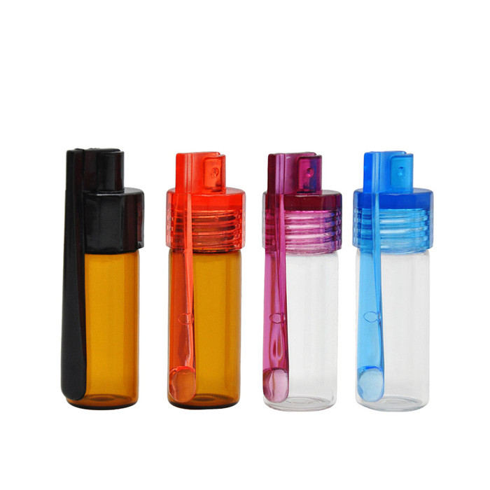 Title 7, Portable plastic glass bottom snuff bottle