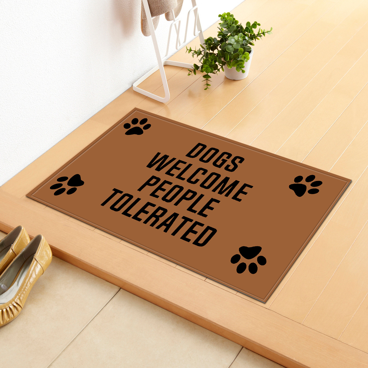 Title 4, Letter Love Theme Door Mat