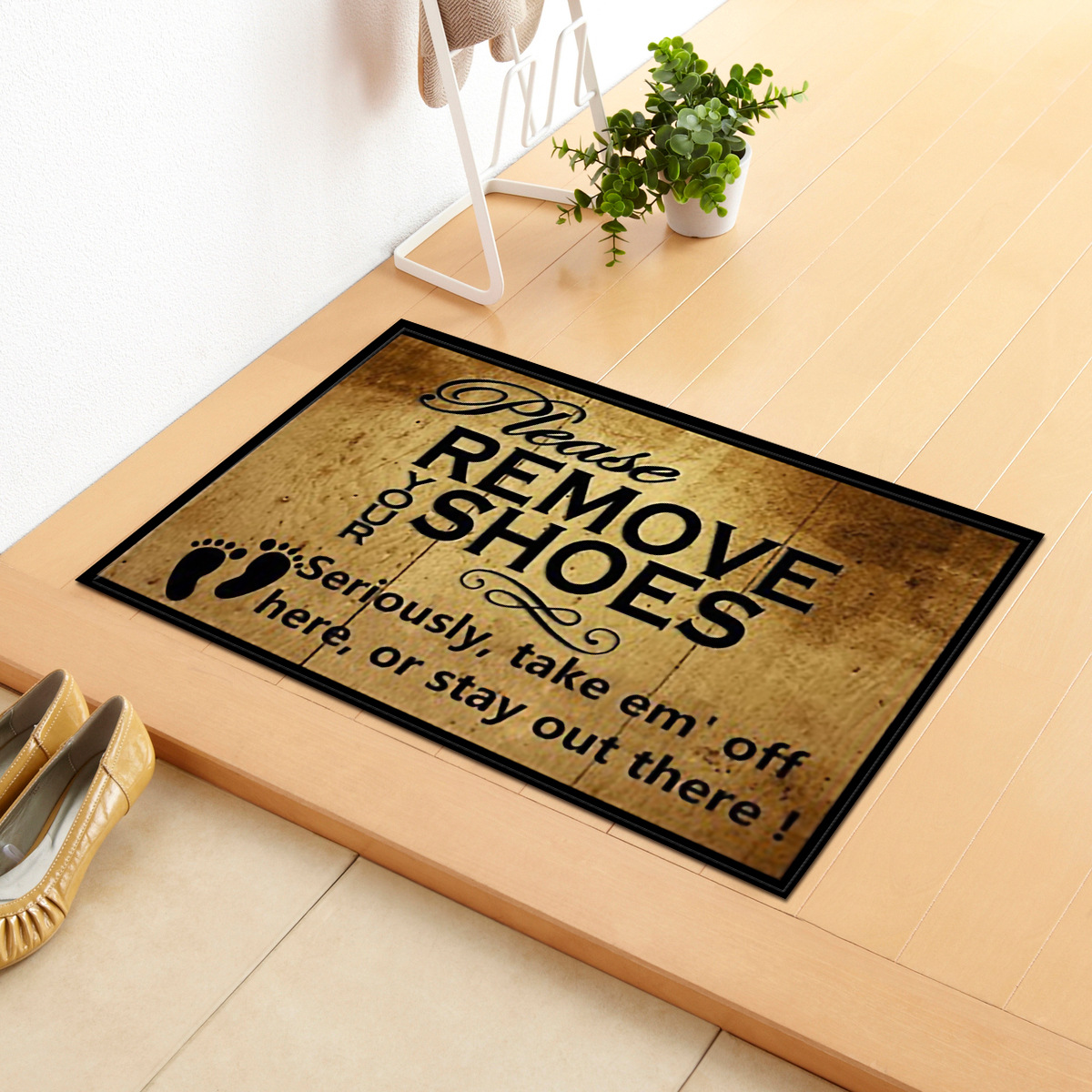 Title 5, Letter Love Theme Door Mat