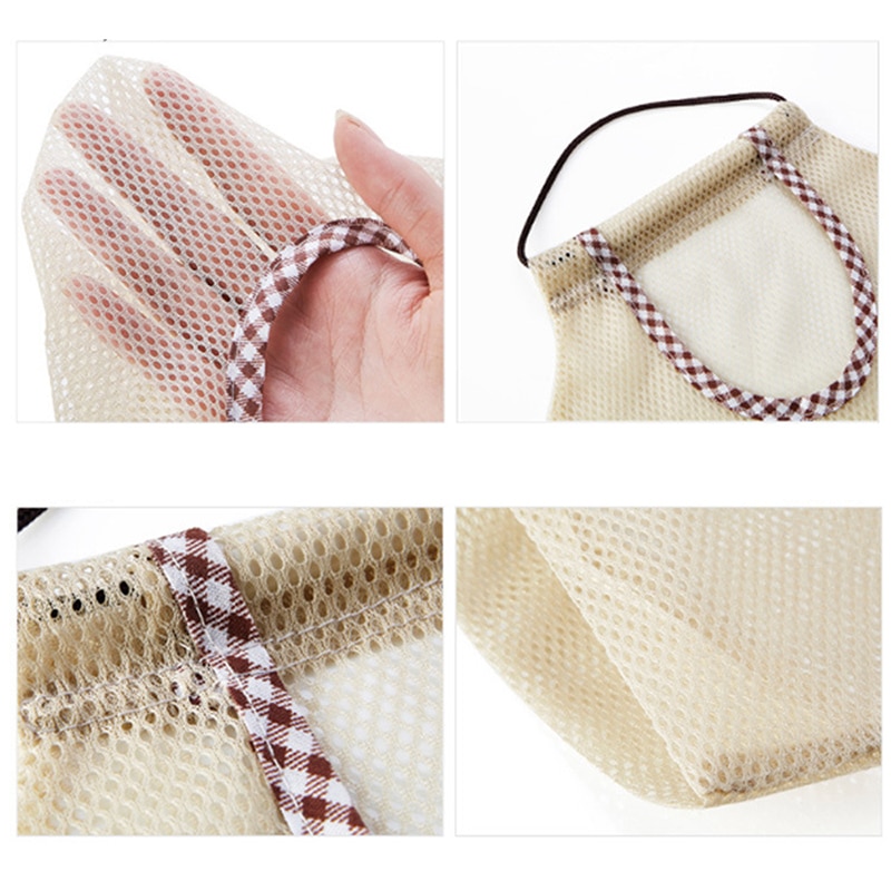 Title 8, Portable Polyester Mesh Kitchen Storage Bag, Ne...