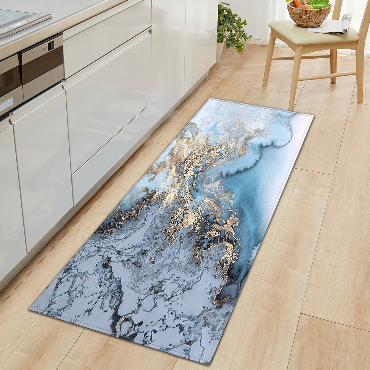 Title 8, Marble strip floor mat