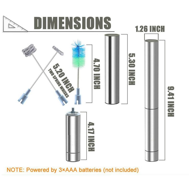 Title 2, Household small milk frother