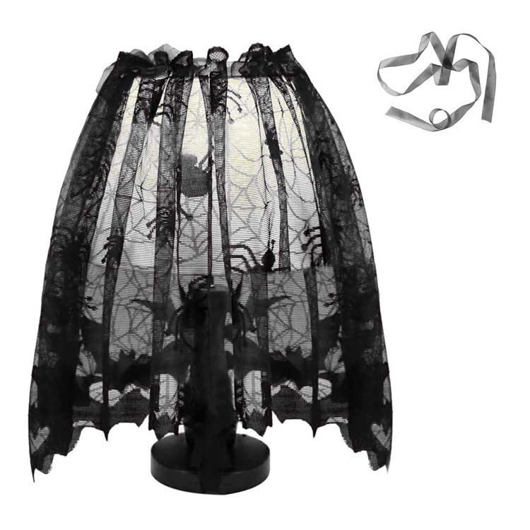 Title 1, Black spider web web tablecloth