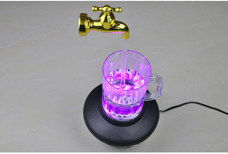 Title 4, Magic Suspended Faucet Cup Lights Magical Color...