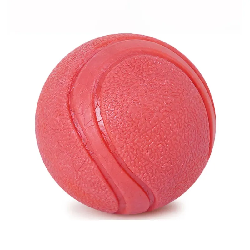 Dog toy solid elastic pet training toy ball molars large dog rubber bite resistant ball