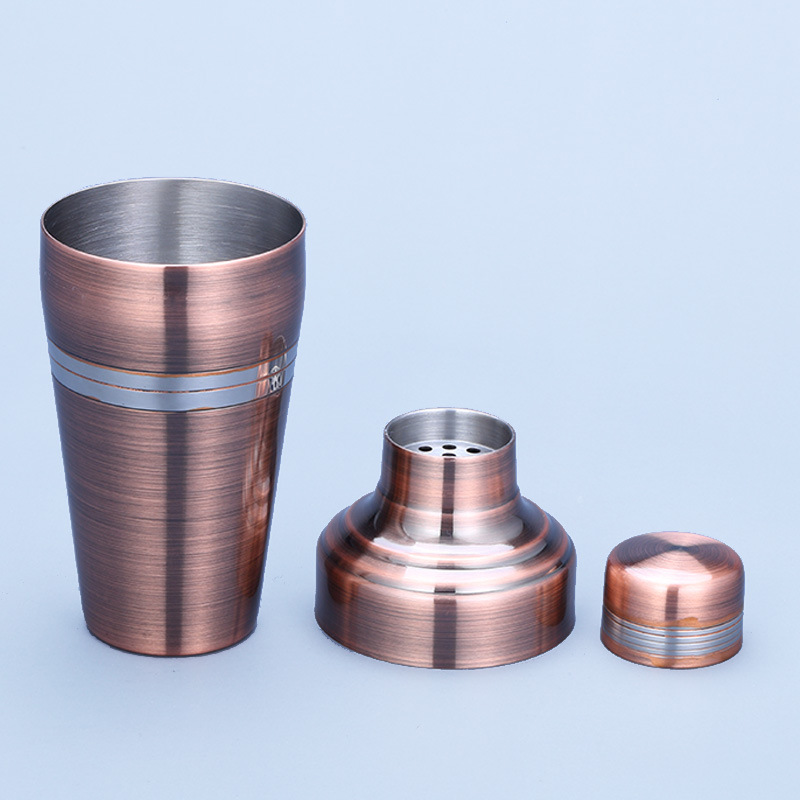 Title 4, Stainless steel cocktail shaker for professiona...