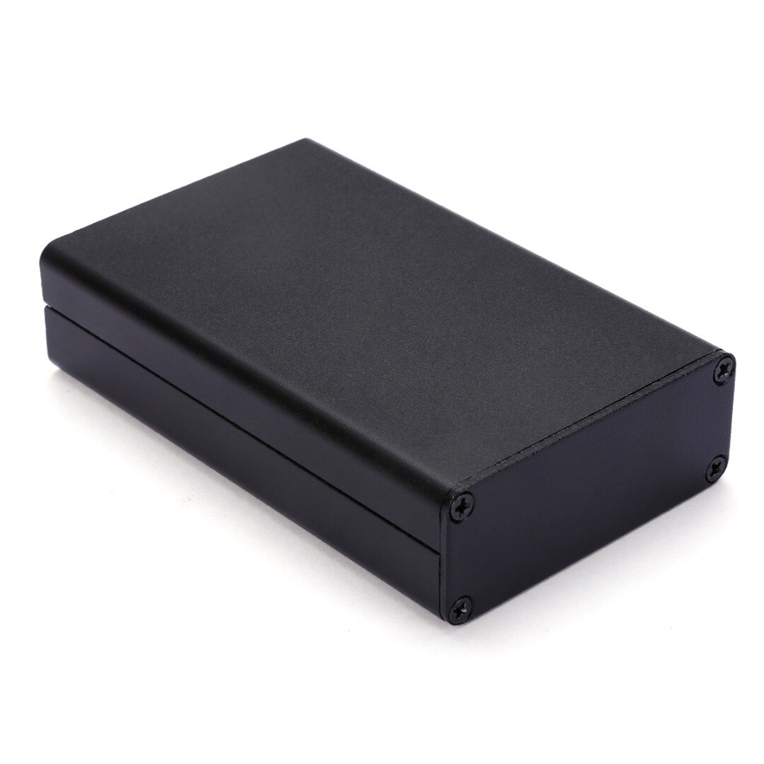 80x50x20mm Black DIY Aluminum PCB Instrument Box Enclosure Electronic Project Case Electric Supplies