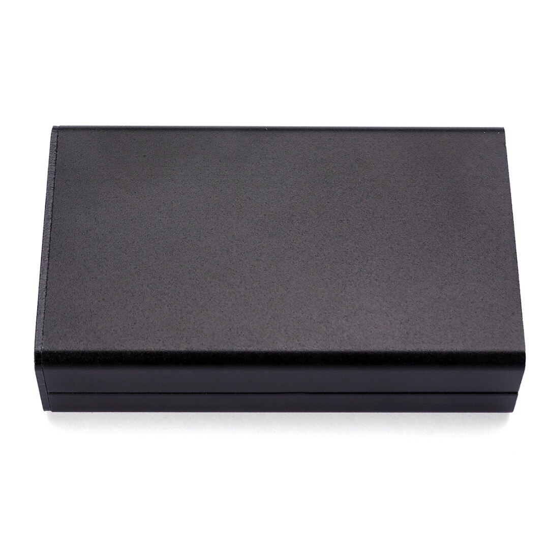 80x50x20mm Black DIY Aluminum PCB Instrument Box Enclosure Electronic Project Case Electric Supplies