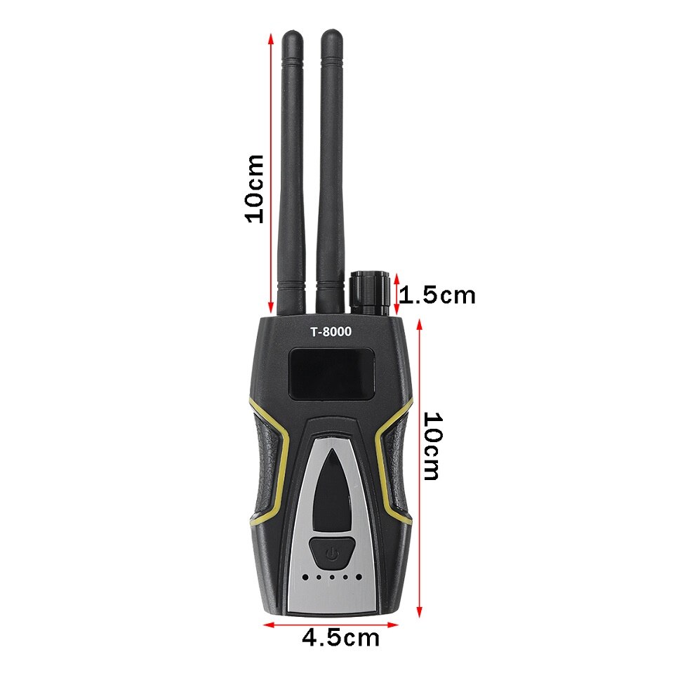 Title 7, T8000 anti-GPS tracking wireless signal detector