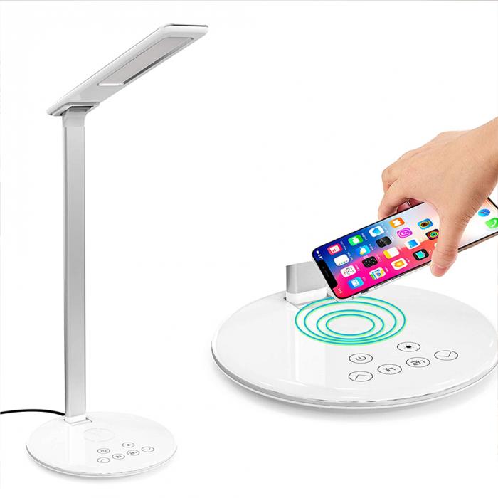 Title 6, LED desk lamp with wireless charging function