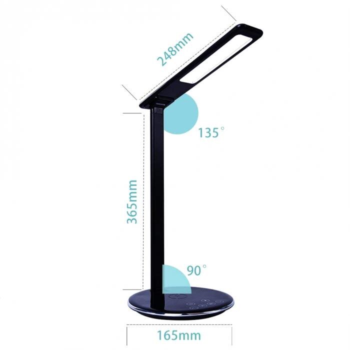 Title 7, LED desk lamp with wireless charging function