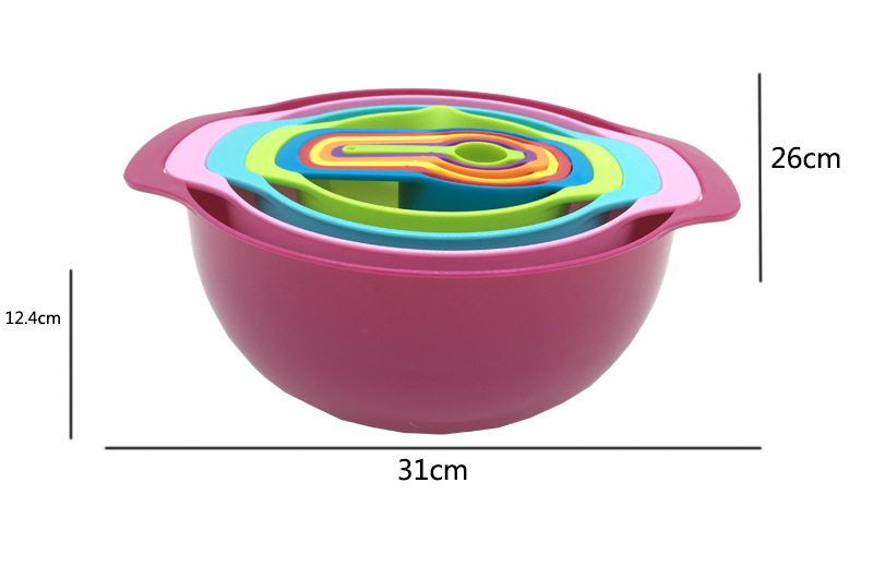 Title 5, Rainbow Baking Bowl, bake with joy! Mix, bake, ...