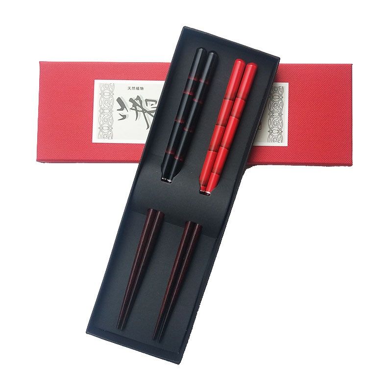 Title 2, Couple Chopsticks Wooden Chopsticks Box