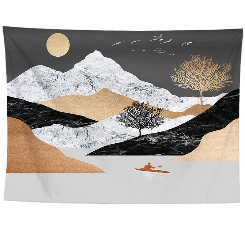 Title 16, Sunset Hill tapestry for home decor, wall art t...