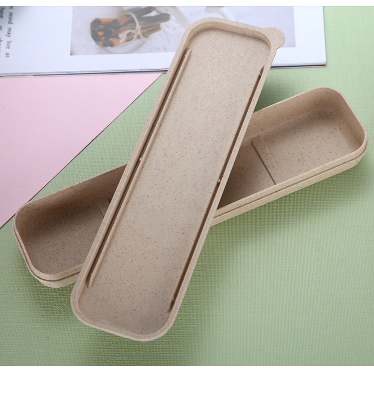 Title 7, Wheat straw portable cutlery box set