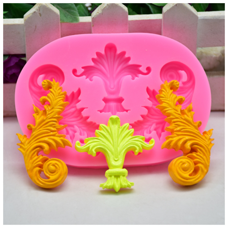 Title 1, Flower vine embossed cake silicone mold Create ...