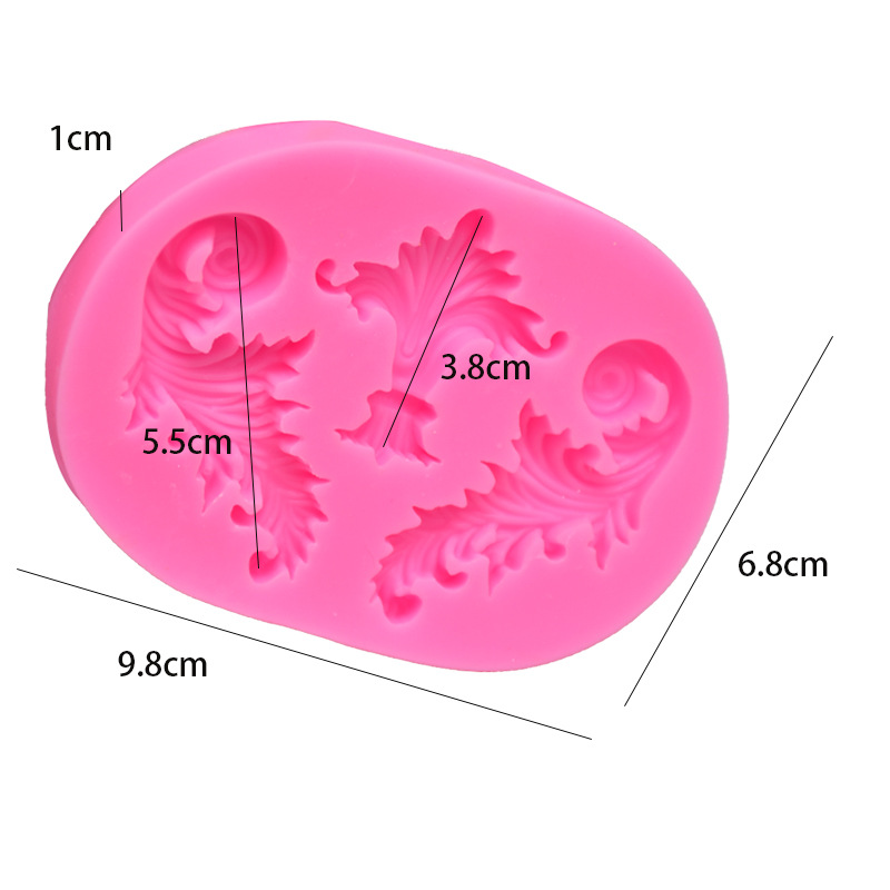 Title 2, Flower vine embossed cake silicone mold Create ...