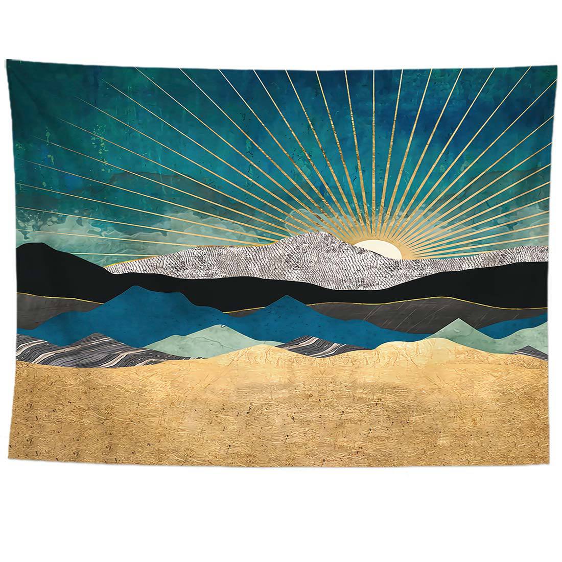 Title 35, Sunset Hill tapestry for home decor, wall art t...