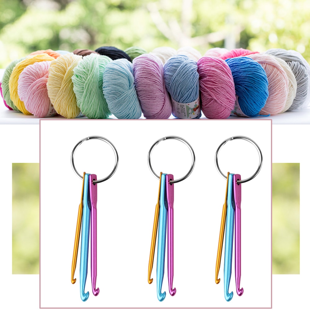 Title 2, Single head knitting crochet sweater needle set...