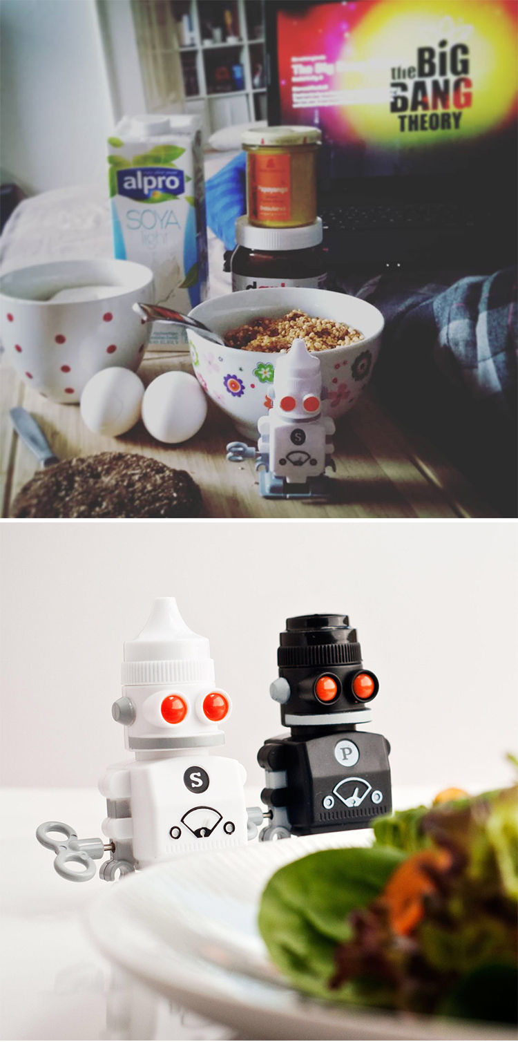 Title 1, Creative Robot Seasoning Bottle