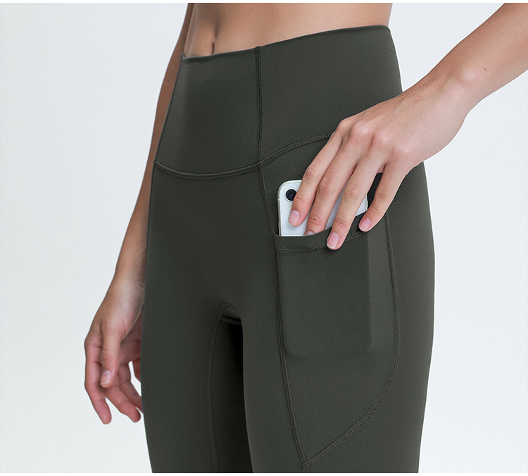 Title 2, Yoga broek met hoge taille en zakken, geen T-li...