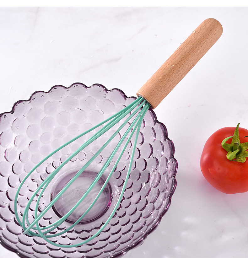 Title 10, New silicone kitchenware with wooden handle