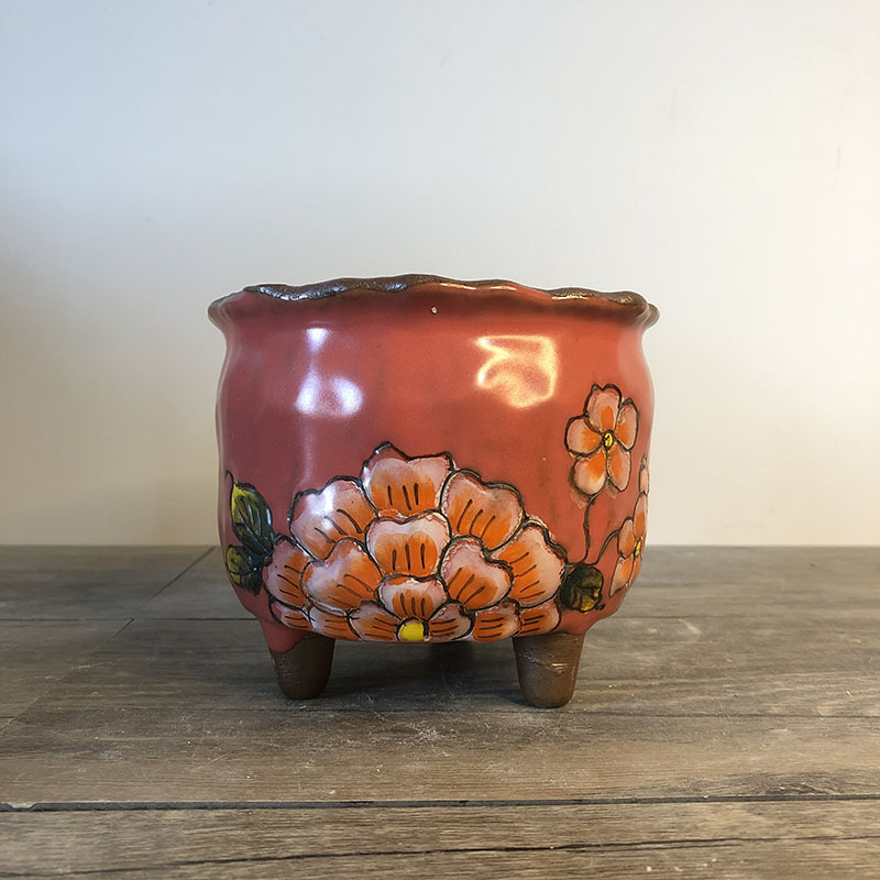 Title 1, Ceramic fleshy flower pot