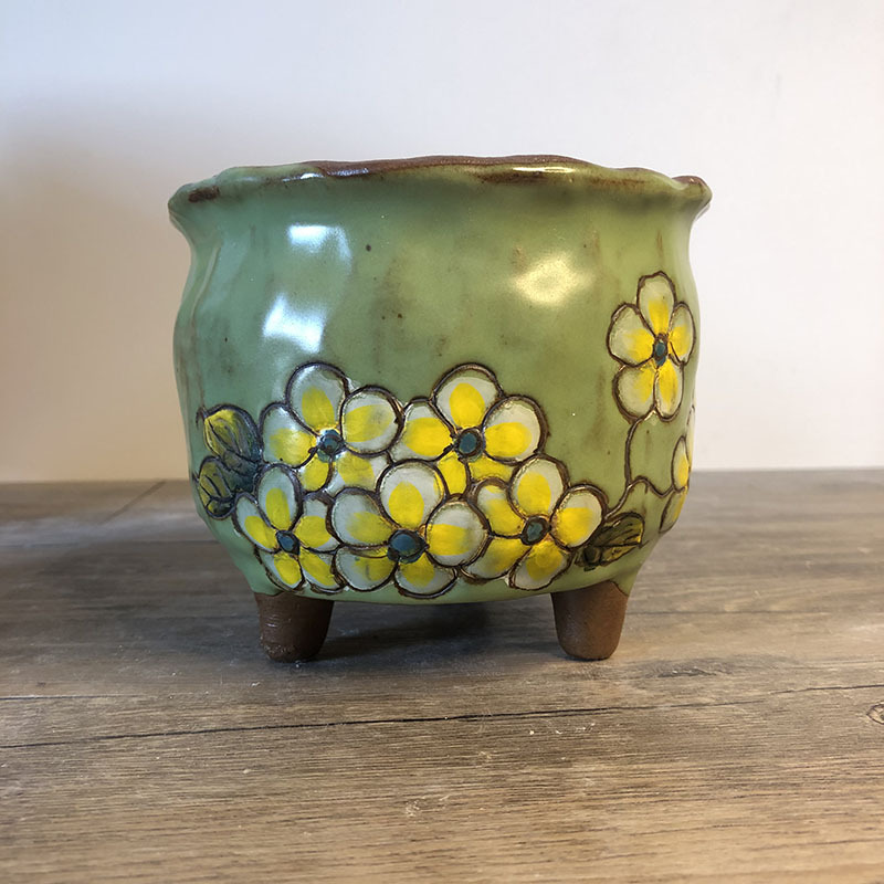 Title 2, Ceramic fleshy flower pot