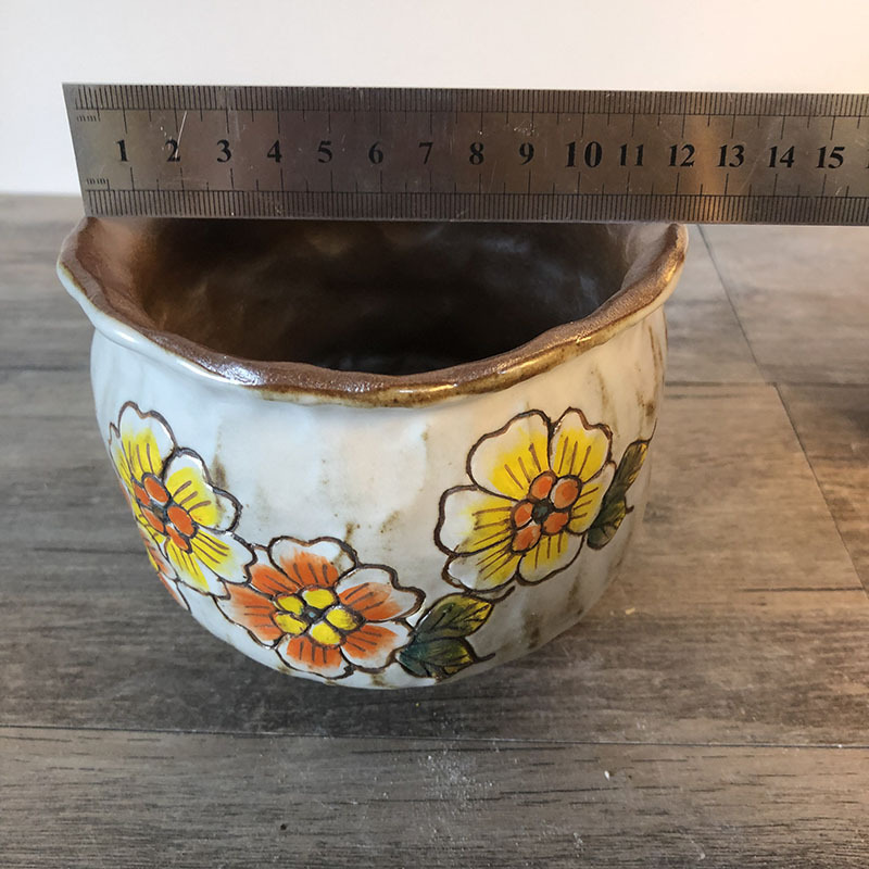 Title 7, Ceramic fleshy flower pot