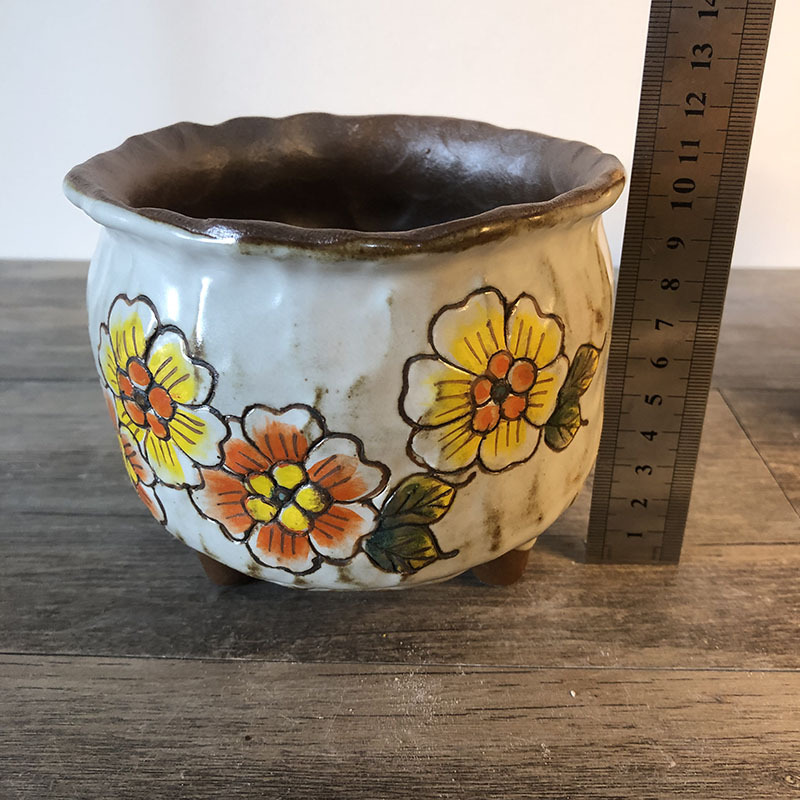 Title 8, Ceramic fleshy flower pot