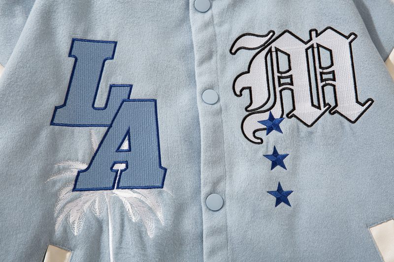 Title 27, Uniformes de béisbol bordados sueltos para homb...