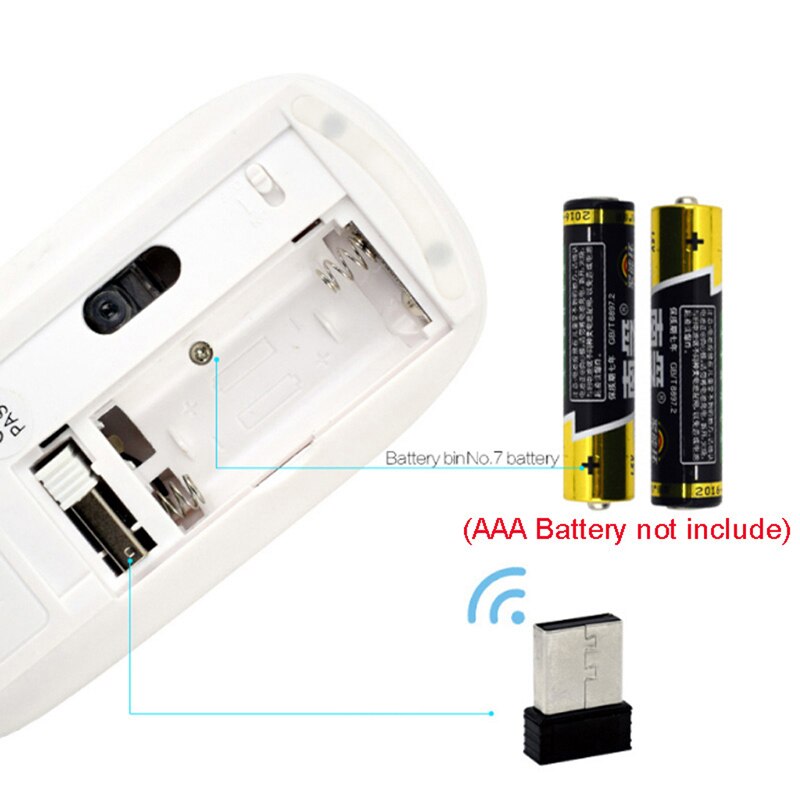 Title 3, Mouse wireless touch ultrasottile