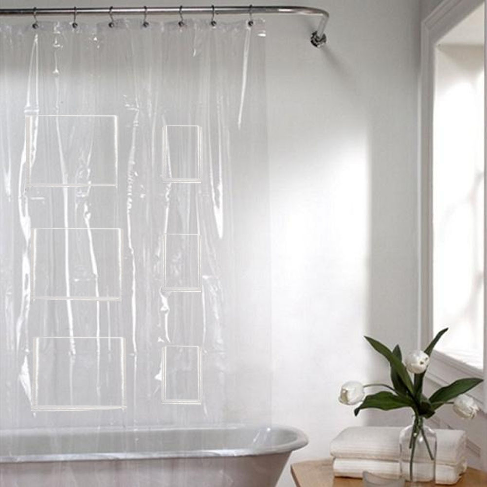 Title 2, Thicker shower curtain for enhanced privacy and...